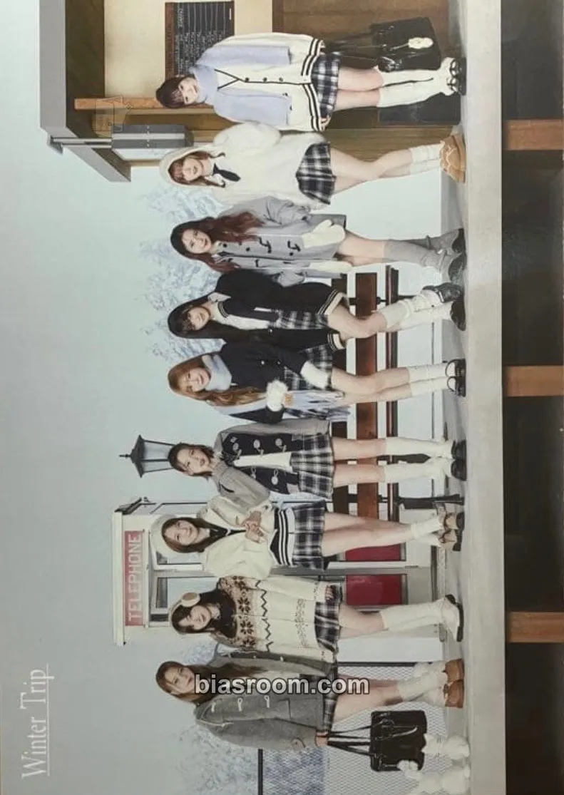 NiziU JYP JAPAN POPUP STORE 2025 “winter trip” Photocard - NiziU - NiziU K-pop photocard