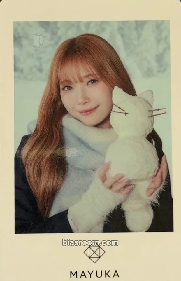 Mayuka NiziU JYP JAPAN POPUP STORE 2025 “winter trip” Photocard - NiziU - NiziU K-pop photocard