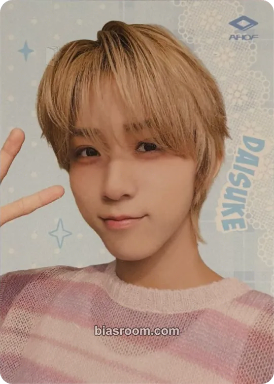 Daisuke AHOF x Teleca MIIM Collection Card Photocard - AHOF - AHOF K-pop photocard