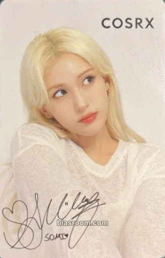 Jeon Somi Jeon Somi x COSRX Photocard - Jeon Somi K-pop photocard