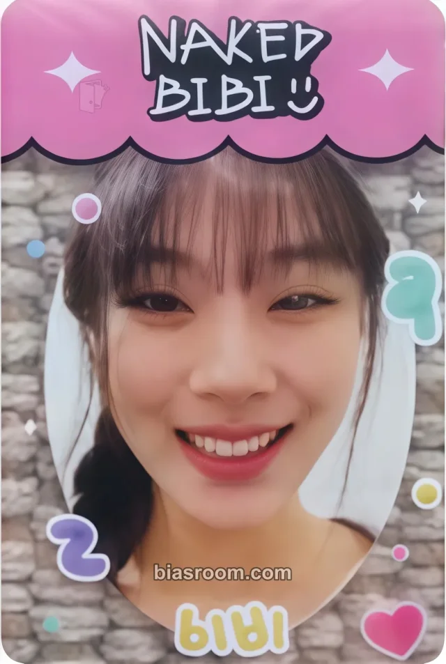 BIBI - BIBI - BIBI x Festiver Event merch photocard