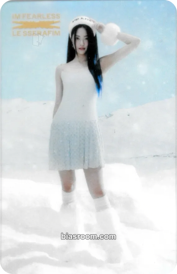 Hong Eunchae ANTIFRAGILE Photocard - LE SSERAFIM - LE SSERAFIM K-pop photocard
