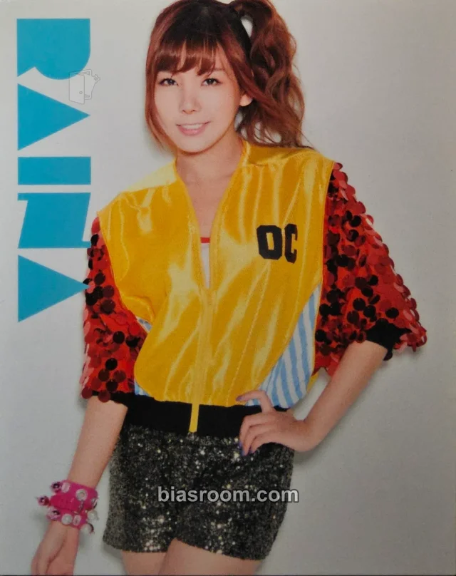 After School - Raina - Lipstick (Japanese)/Lum No Love Song (Orange Caramel) Album album photocard