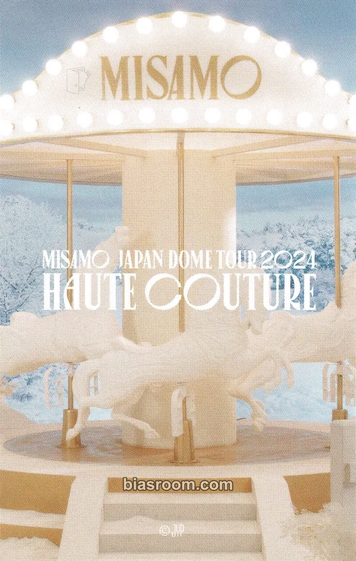 Sana MISAMO Japan Dome Tour 2024 'HAUTE COUTURE' Photocard - TWICE