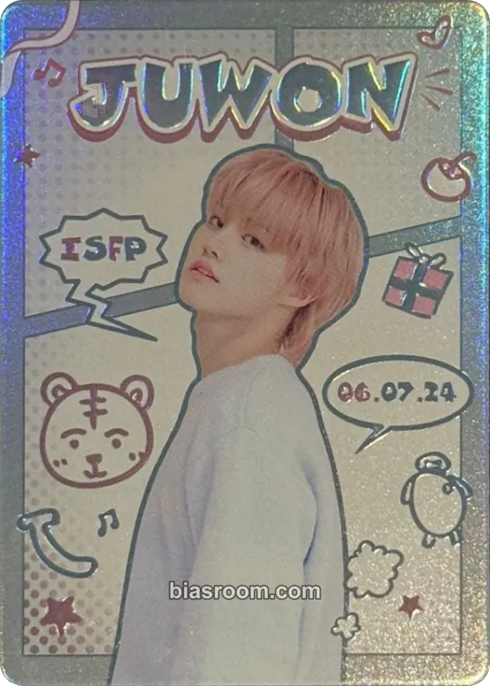 Juwon AHOF x Teleca MIIM Collection Card Photocard - AHOF - AHOF K-pop photocard