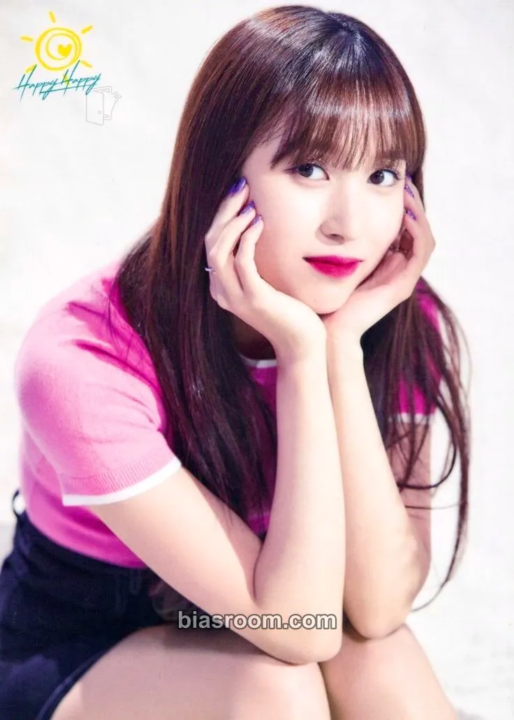 Mina Happy Happy Photocard - TWICE - TWICE K-pop photocard