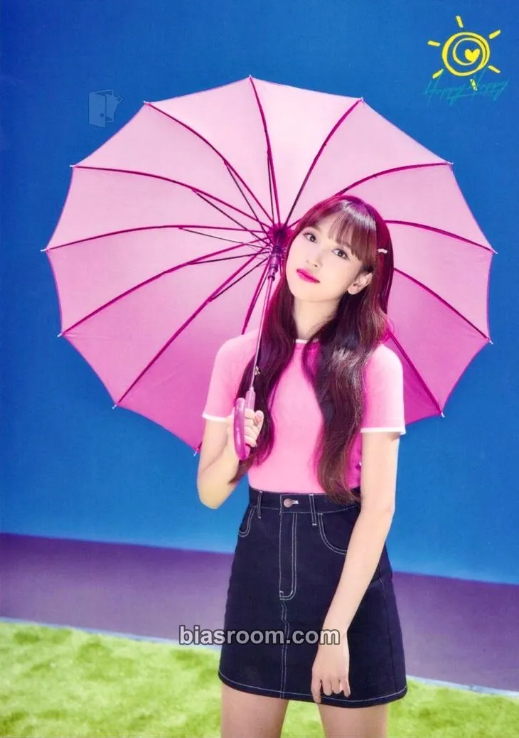 Mina Happy Happy Photocard - TWICE - TWICE K-pop photocard