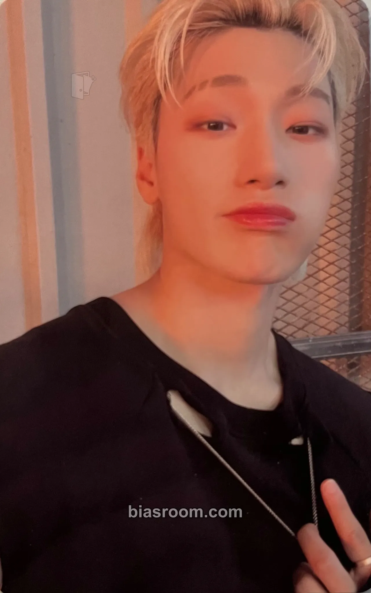 San THE WORLD EP.1 : MOVEMENT Photocard - ATEEZ - ATEEZ K-pop photocard