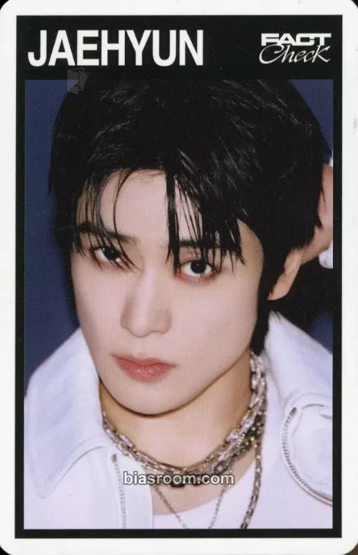 Jaehyun Fact Check MD Photocard - NCT 127 - NCT 127 K-pop photocard