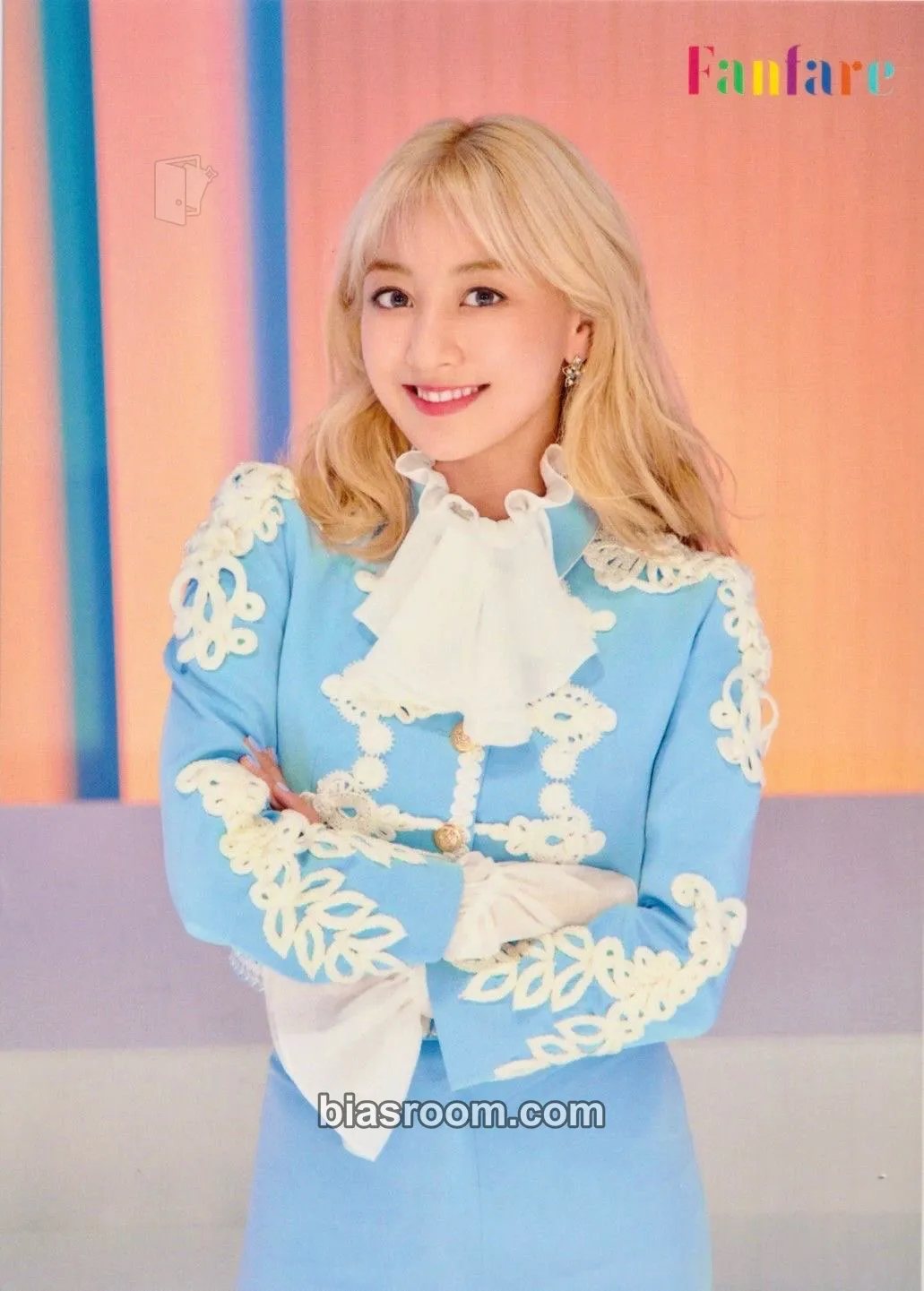 Jihyo Fanfare Photocard - TWICE - TWICE K-pop photocard