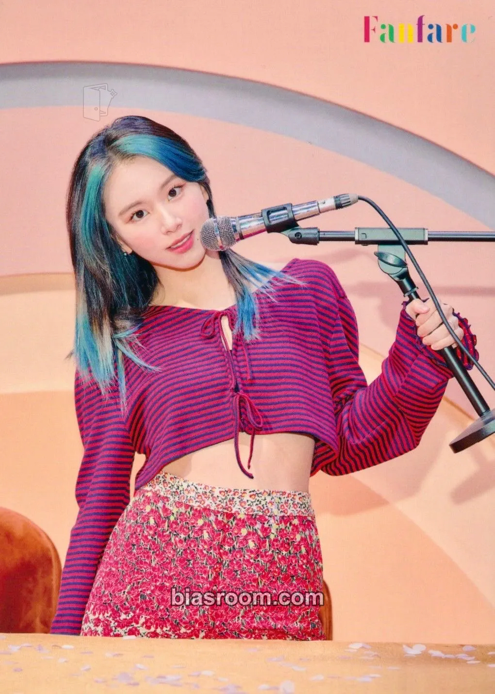 Chaeyoung Fanfare Photocard - TWICE - TWICE K-pop photocard
