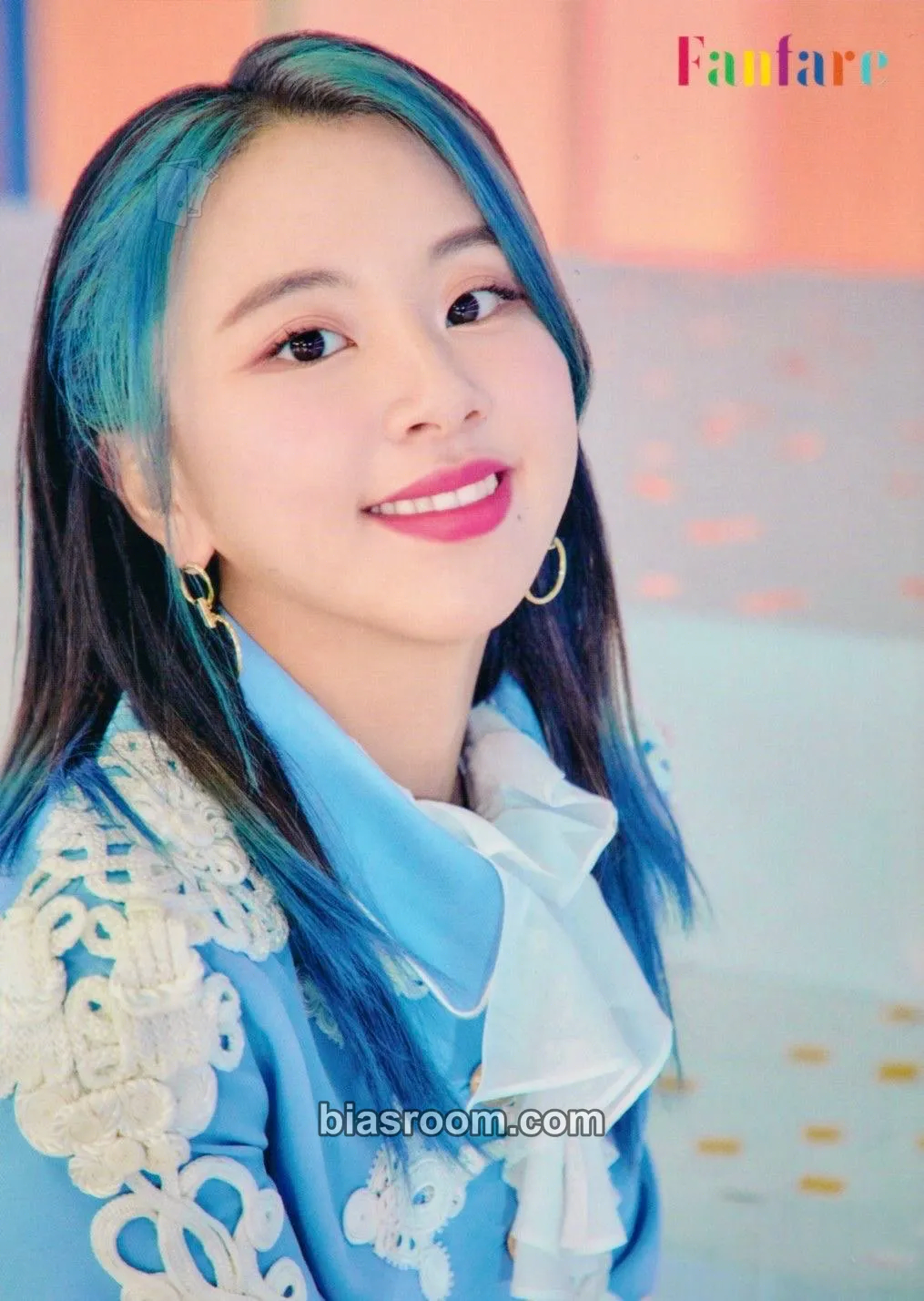 Chaeyoung Fanfare Photocard - TWICE - TWICE K-pop photocard