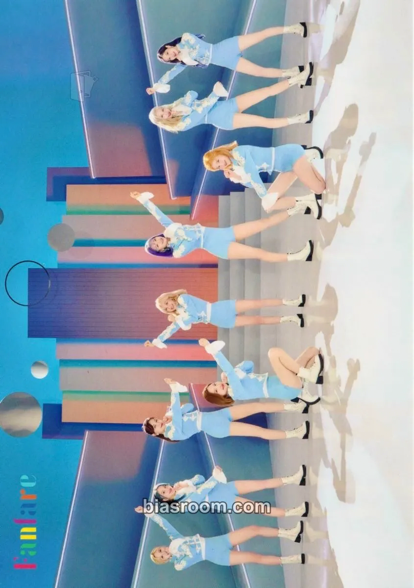Fanfare Photocard - TWICE - TWICE K-pop photocard