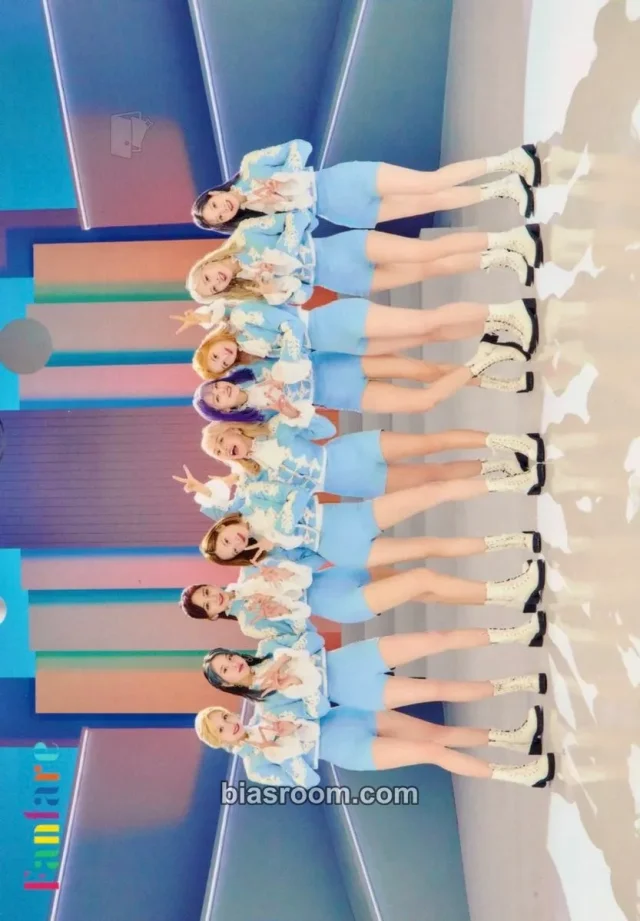 TWICE Fanfare K-pop photocard