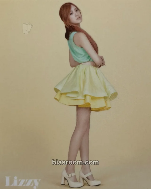 After School - Lizzy - Lady Luck/Dilly Dally Album album photocard