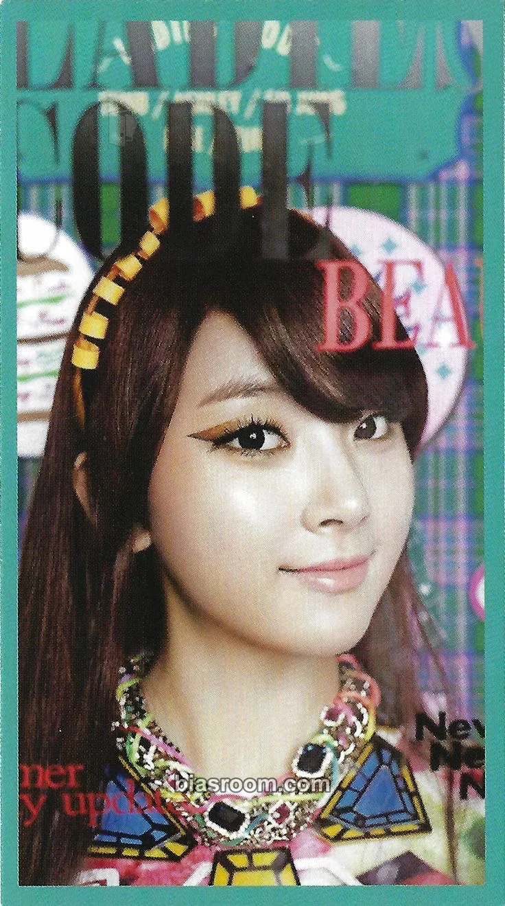 Zuny CODE#02 PRETTY PRETTY Photocard - Ladies’ Code - photocard K-pop Ladies’ Code
