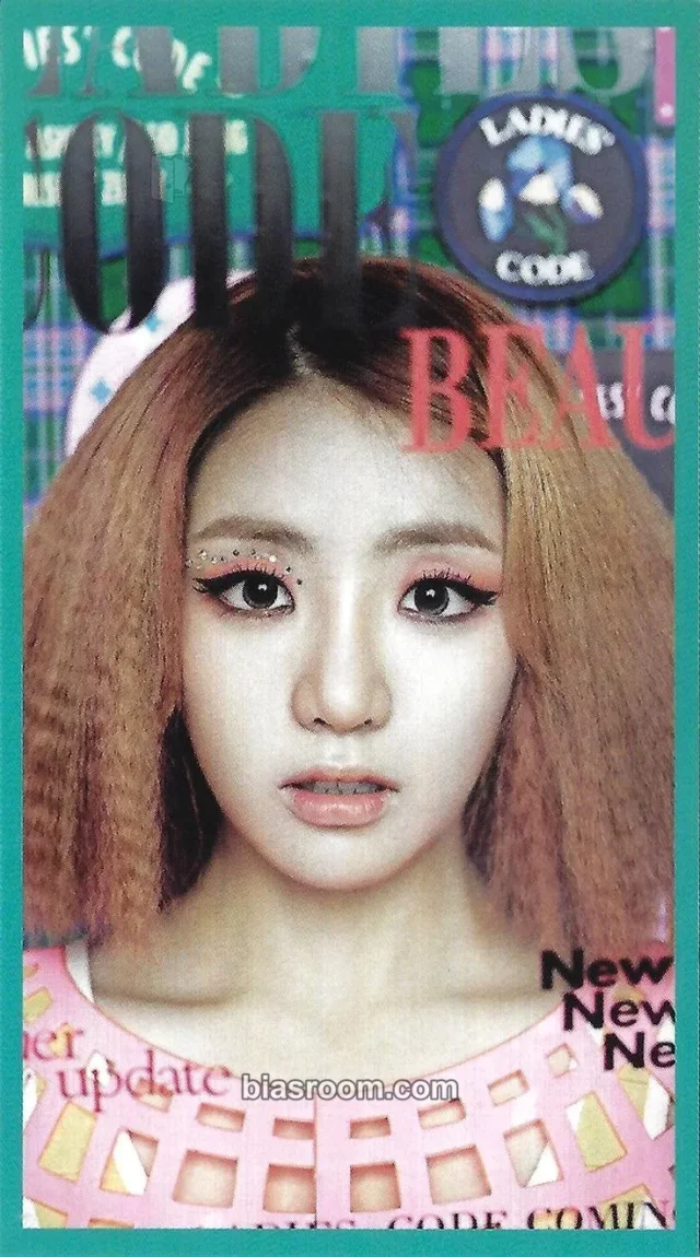 Ladies’ Code - EunB - CODE#02 PRETTY PRETTY Album album photocard