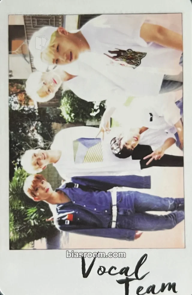 SEVENTEEN - Joshua & Woozi & Seungkwan - Al1 Album album photocard vocal team with backside