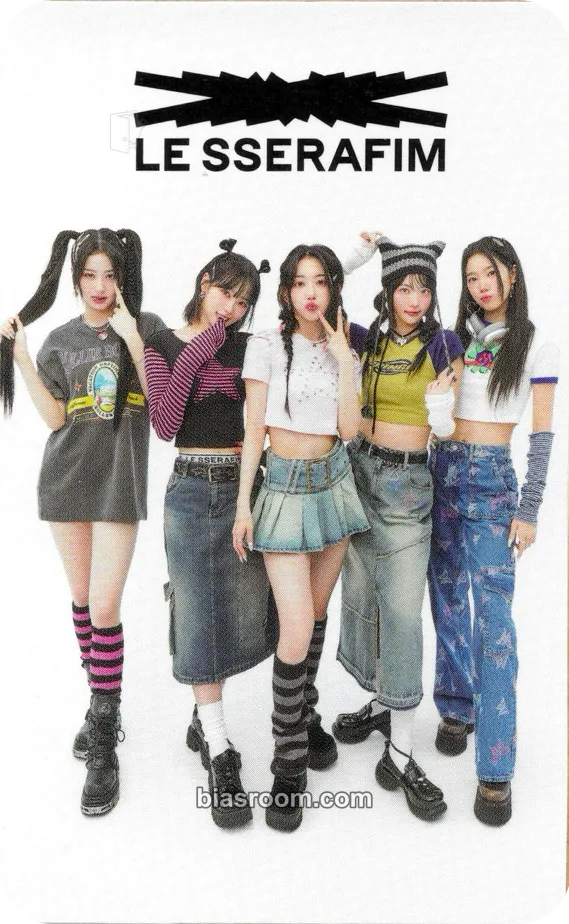 UNFORGIVEN (Japanese Ver) Photocard - LE SSERAFIM - LE SSERAFIM K-pop photocard