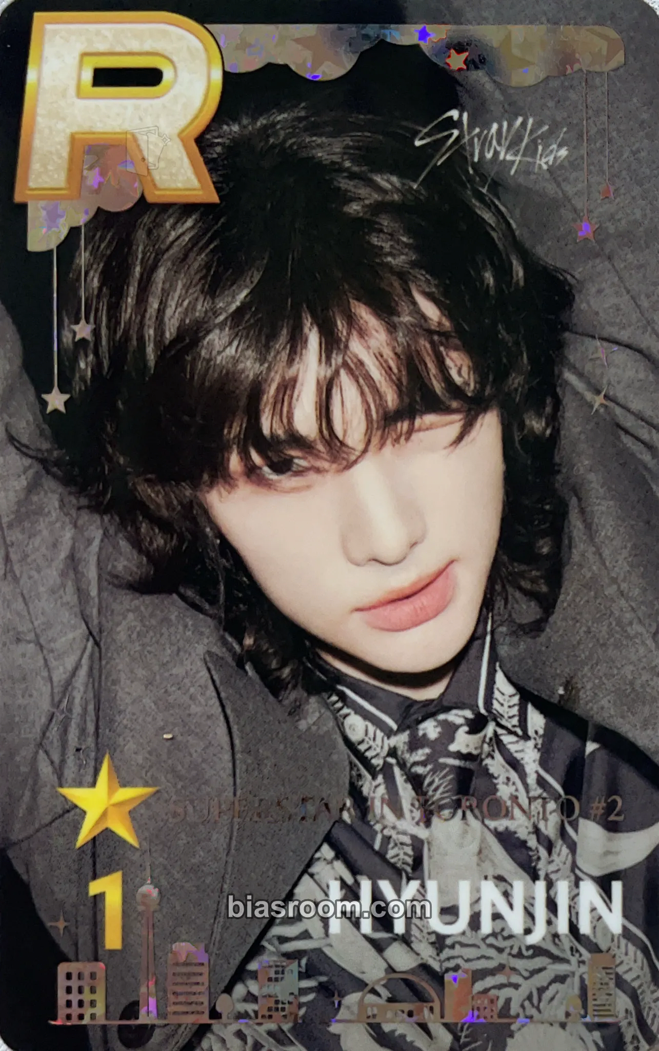 Hyunjin SuperStar JYP (Pop-Ups Only) Photocard - Stray Kids - Stray Kids K-pop photocard