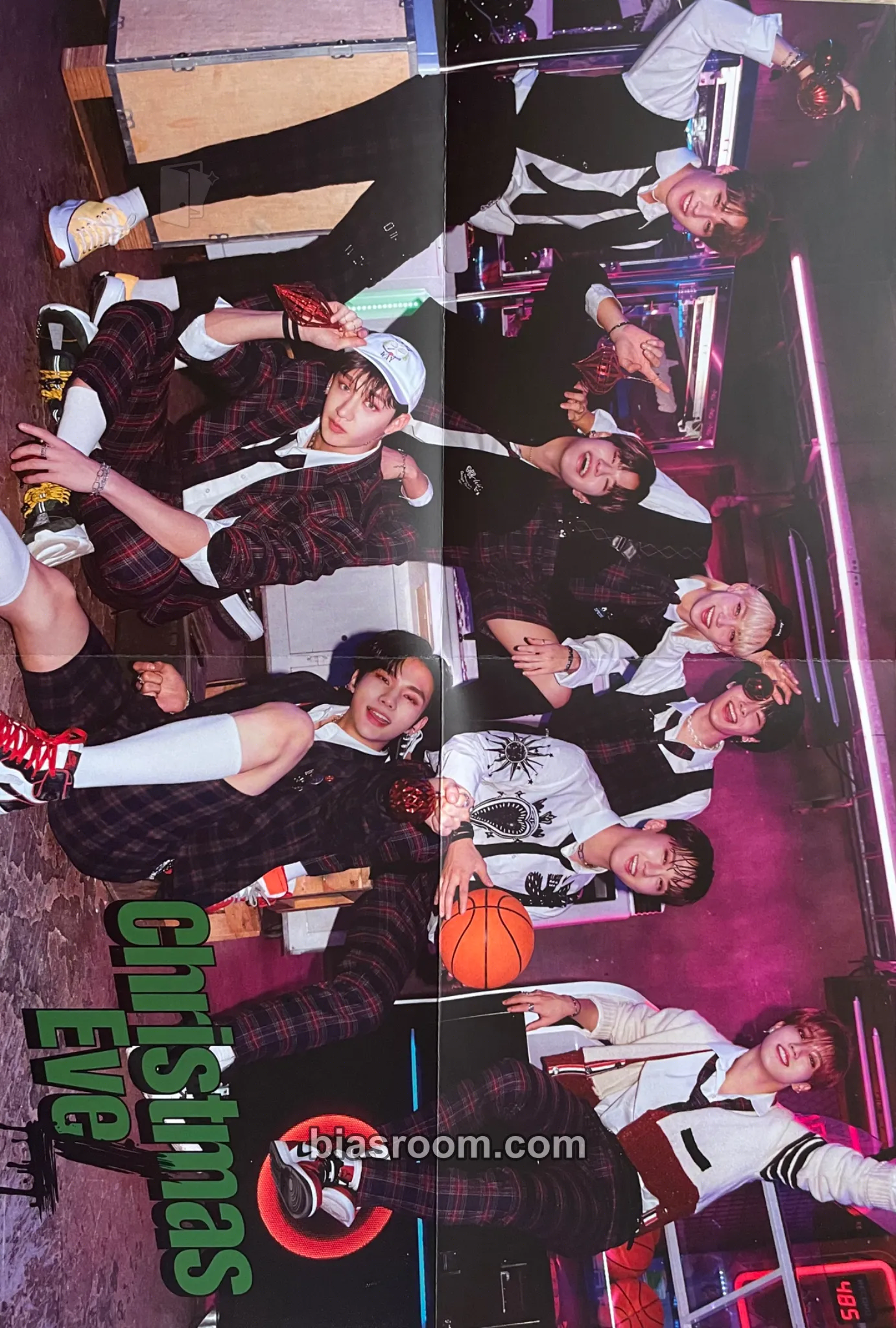 Christmas EveL Photocard - Stray Kids - Stray Kids K-pop photocard