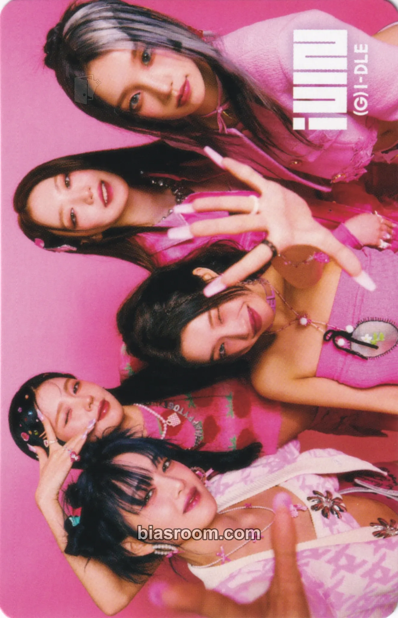 I Feel Photocard - i-dle - i-dle K-pop photocard