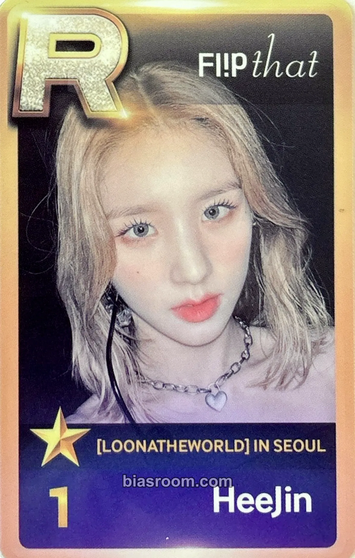 HeeJin LOONA 1st World Tour: LOONATHEWORLD Photocard - LOONA - LOONA K-pop photocard
