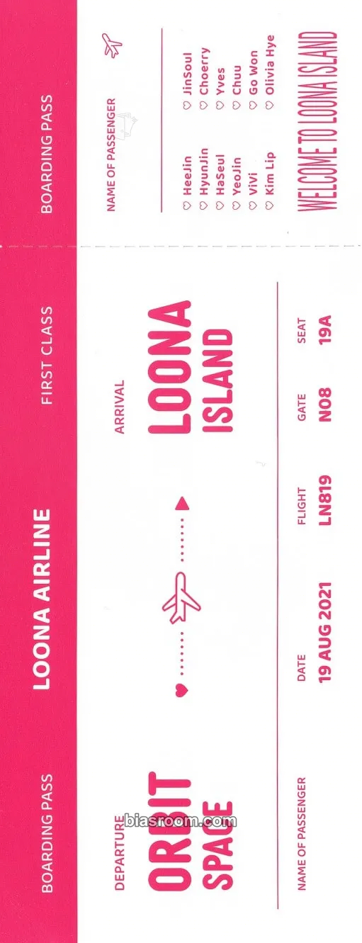 2021 Summer Package: LOONA Island Photocard - LOONA - LOONA K-pop photocard