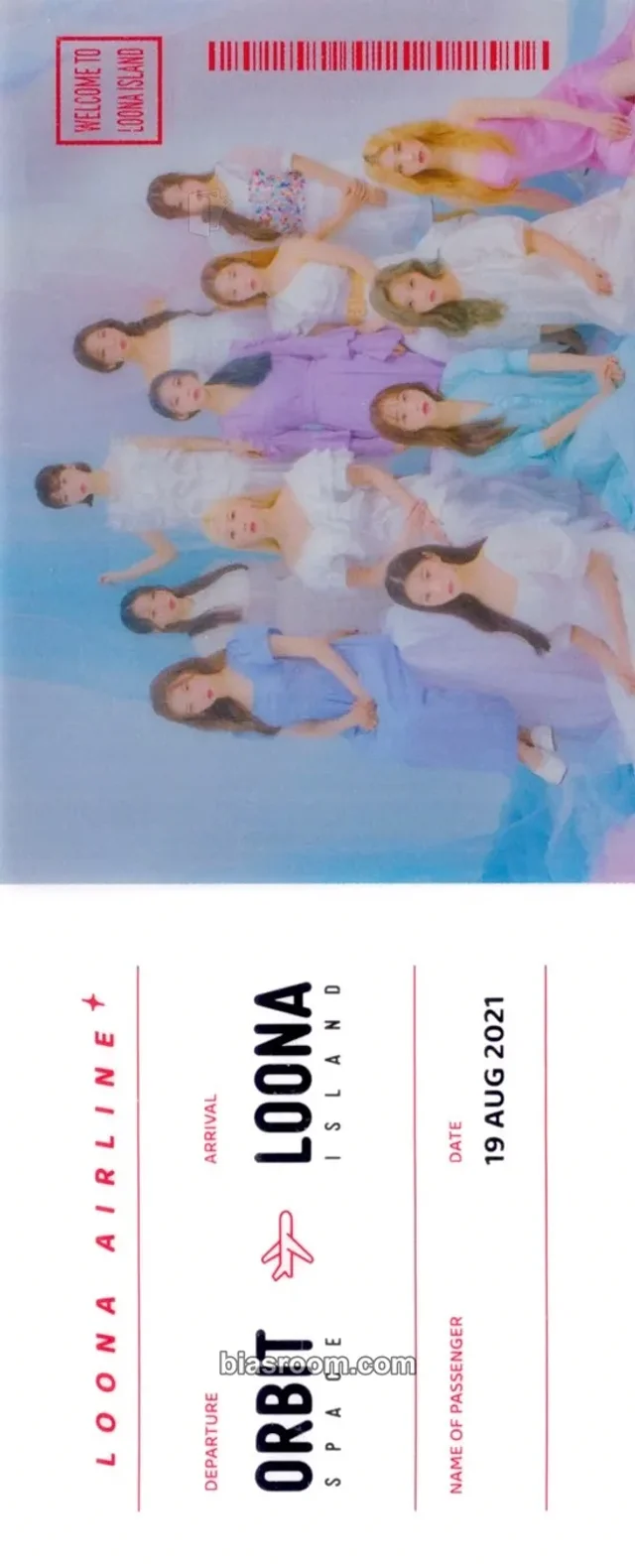 LOONA - Other Special ticket set pob (pre-order benefit) membership