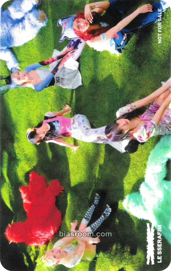 CRAZY (Japanese Ver.) Photocard - LE SSERAFIM - LE SSERAFIM K-pop photocard