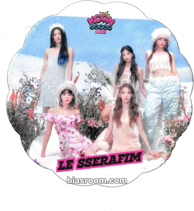 Miscellaneous Performances & Events (2022 - Present) Photocard - LE SSERAFIM - LE SSERAFIM K-pop photocard