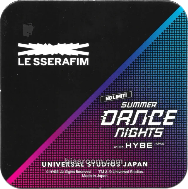 LE SSERAFIM - Miscellaneous Performances & Events (2022 - Present) Event coaster universal studios