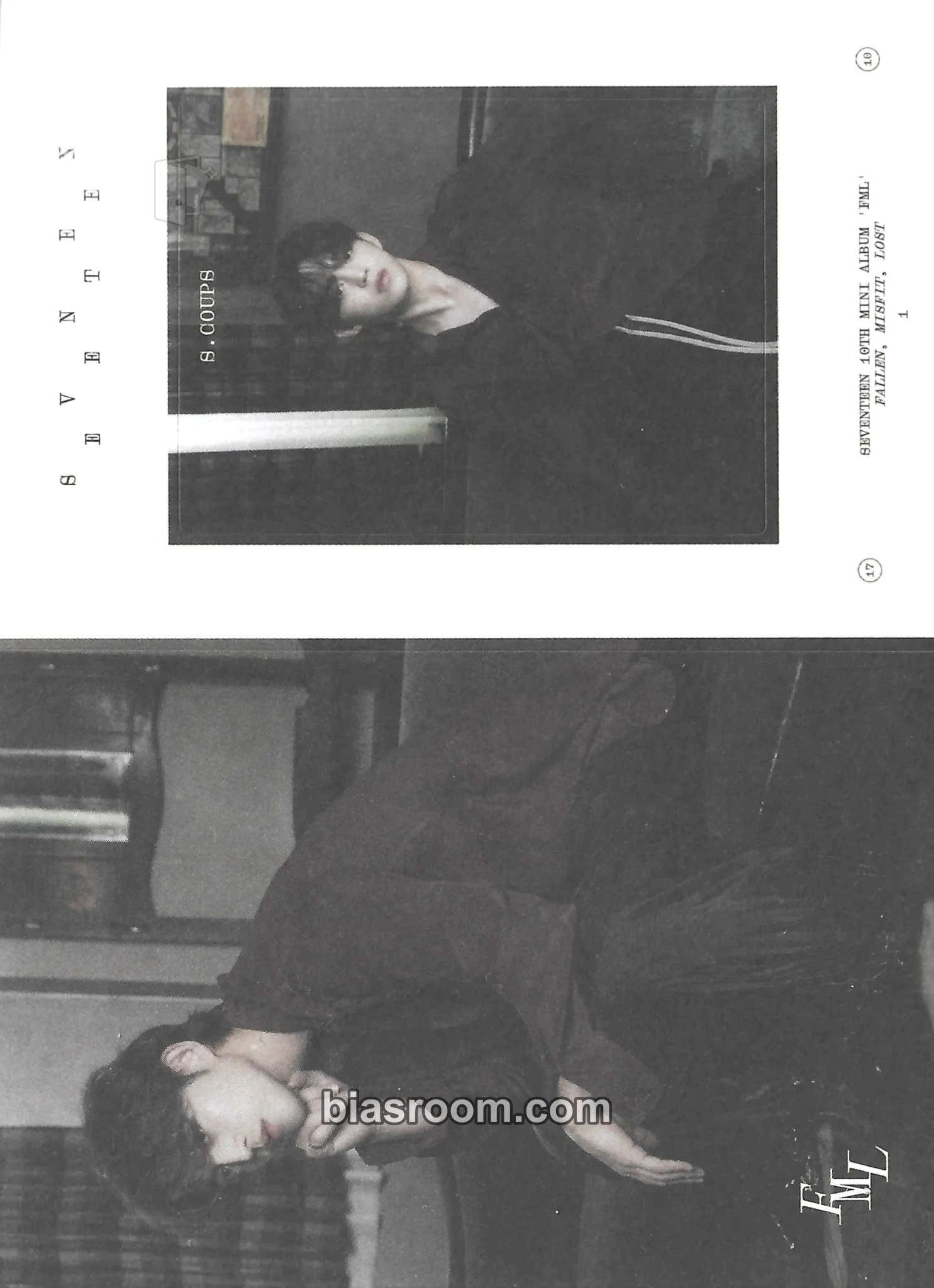 S.Coups FML Photocard - SEVENTEEN - SEVENTEEN K-pop photocard