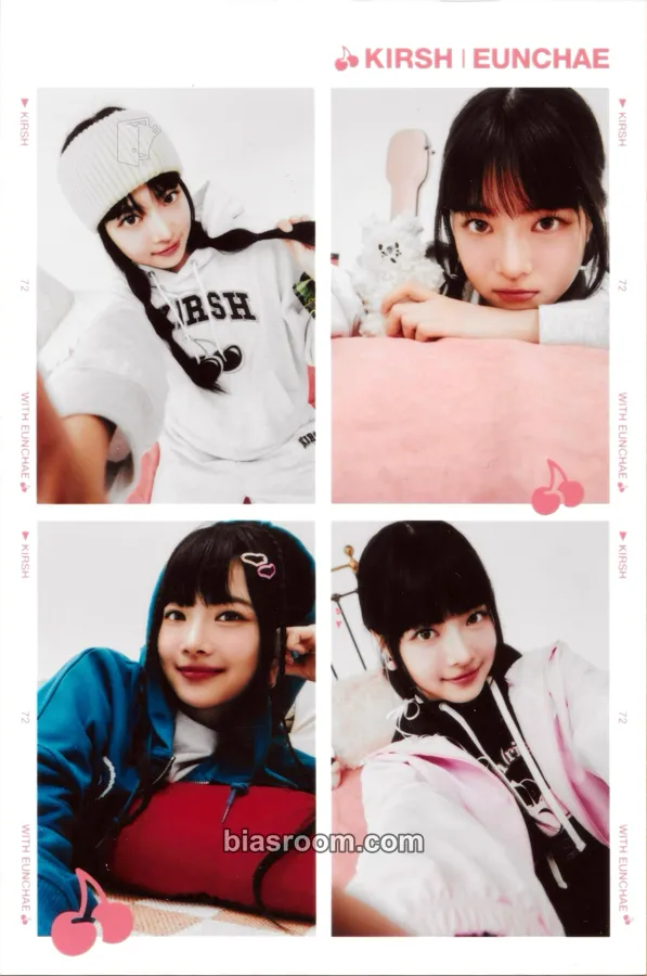 Hong Eunchae Kirsh x Hong Eunchae Photocard - LE SSERAFIM - LE SSERAFIM K-pop photocard