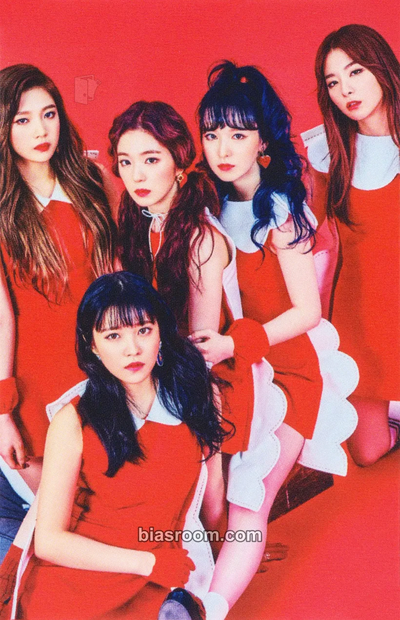 Rookie Photocard - Red Velvet - Red Velvet K-pop photocard