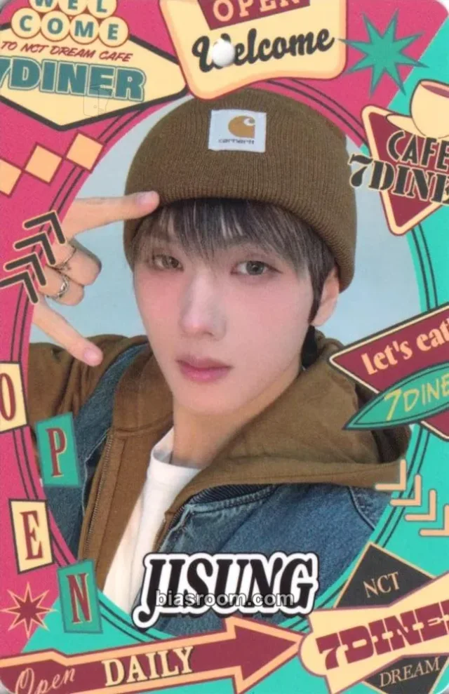 NCT DREAM - Jisung - Café 7Diner in Japan Event menu bonus version