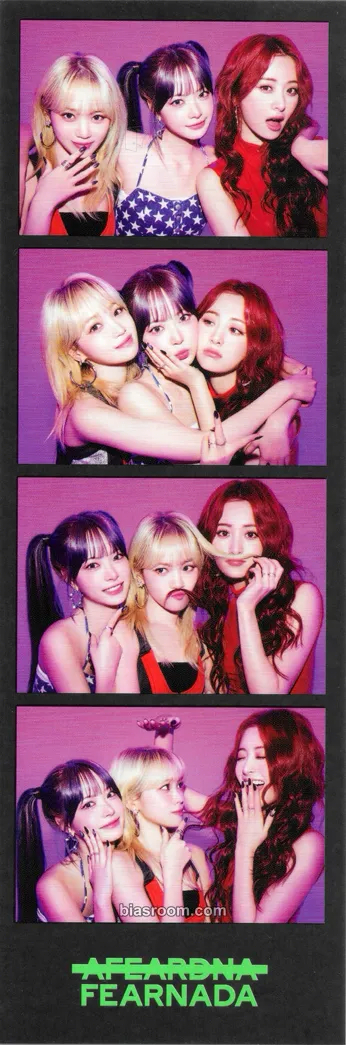 'Fearnada' 2024 S/S - Seoul Photocard - LE SSERAFIM - LE SSERAFIM K-pop photocard