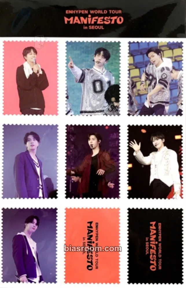 ENHYPEN WORLD TOUR <MANIFESTO> in SEOUL Photocard - ENHYPEN - ENHYPEN K-pop photocard
