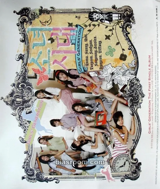Girls' Generation Photocard - Girls' Generation K-pop photocard