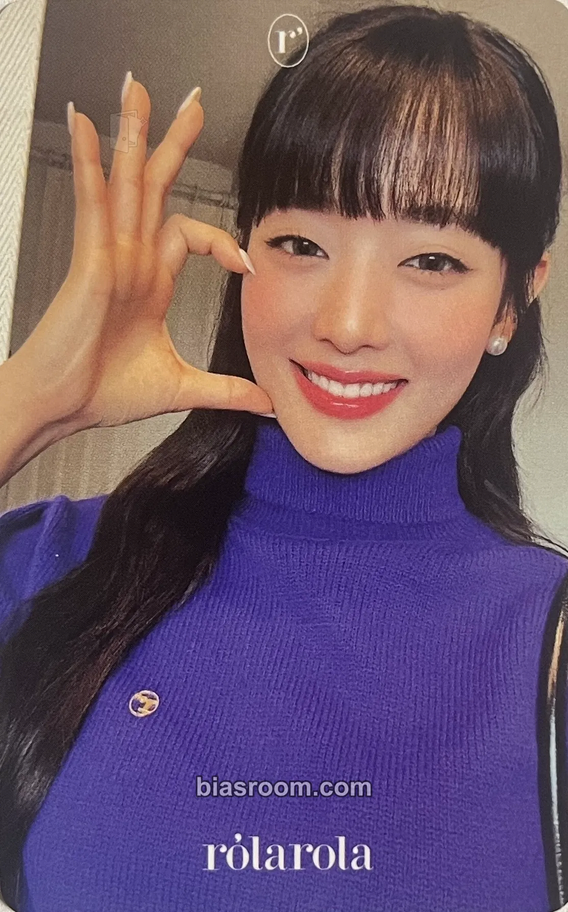 Minnie Minnie x rolarola Photocard - i-dle - i-dle K-pop photocard