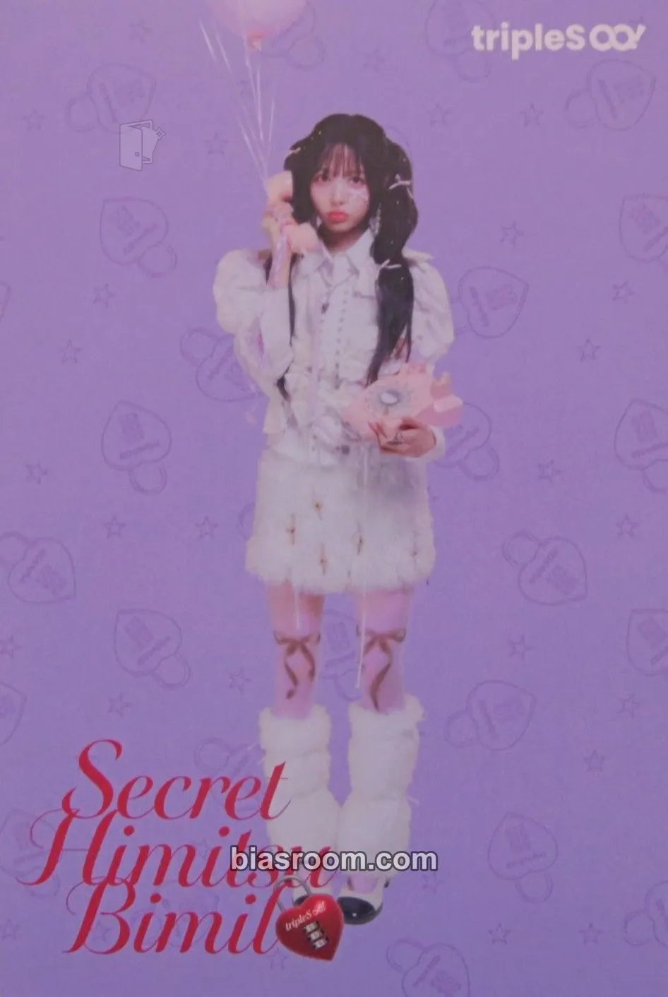 Chaewon SecretHimitsuBimil Photocard - tripleS - tripleS K-pop photocard