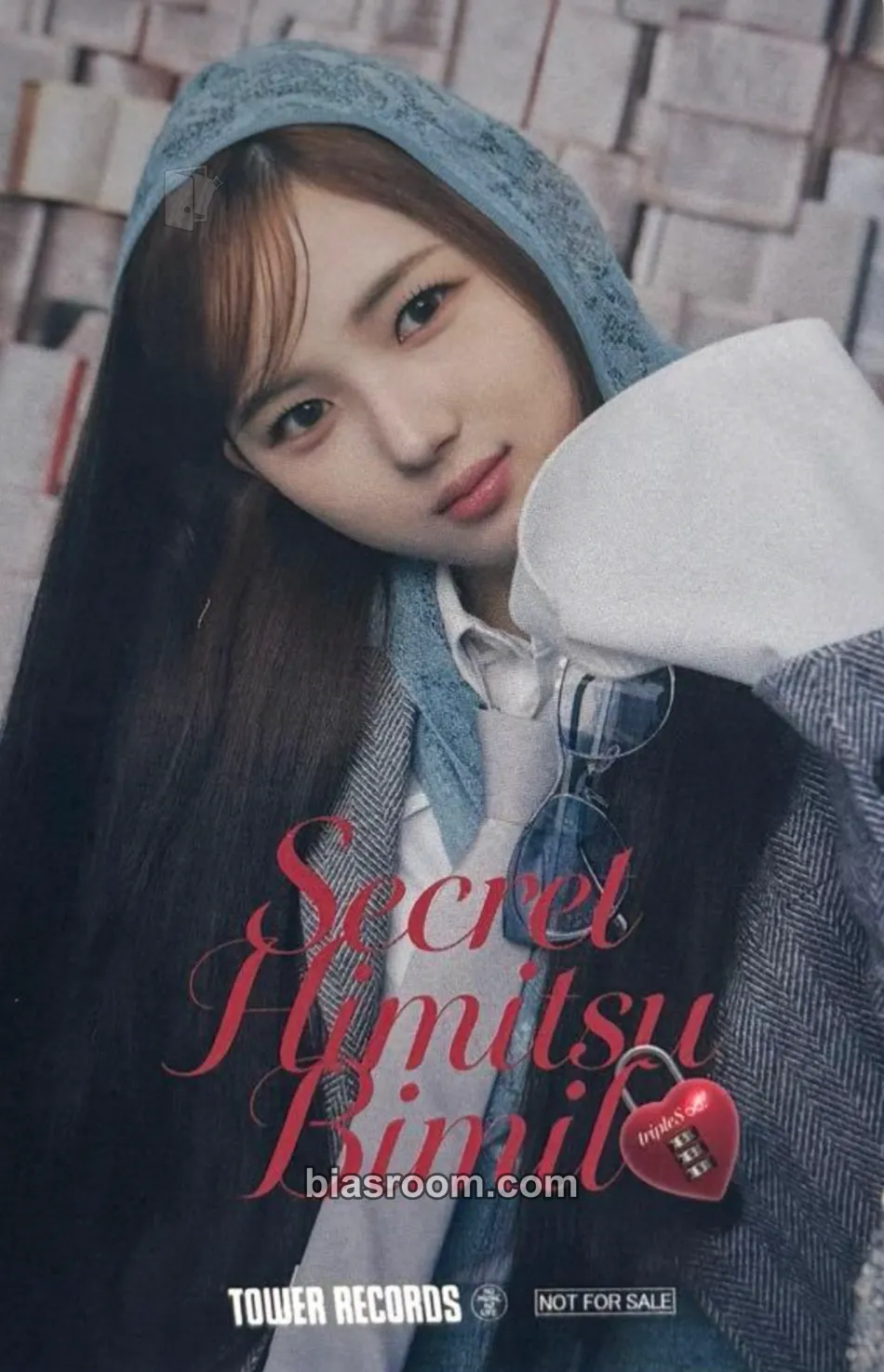 Jiwoo SecretHimitsuBimil Photocard - tripleS - tripleS K-pop photocard