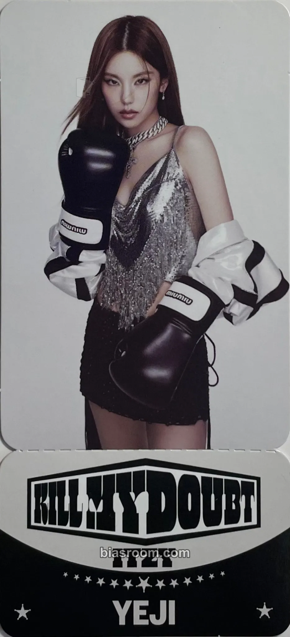 Yeji KILL MY DOUBT Photocard - ITZY - ITZY K-pop photocard