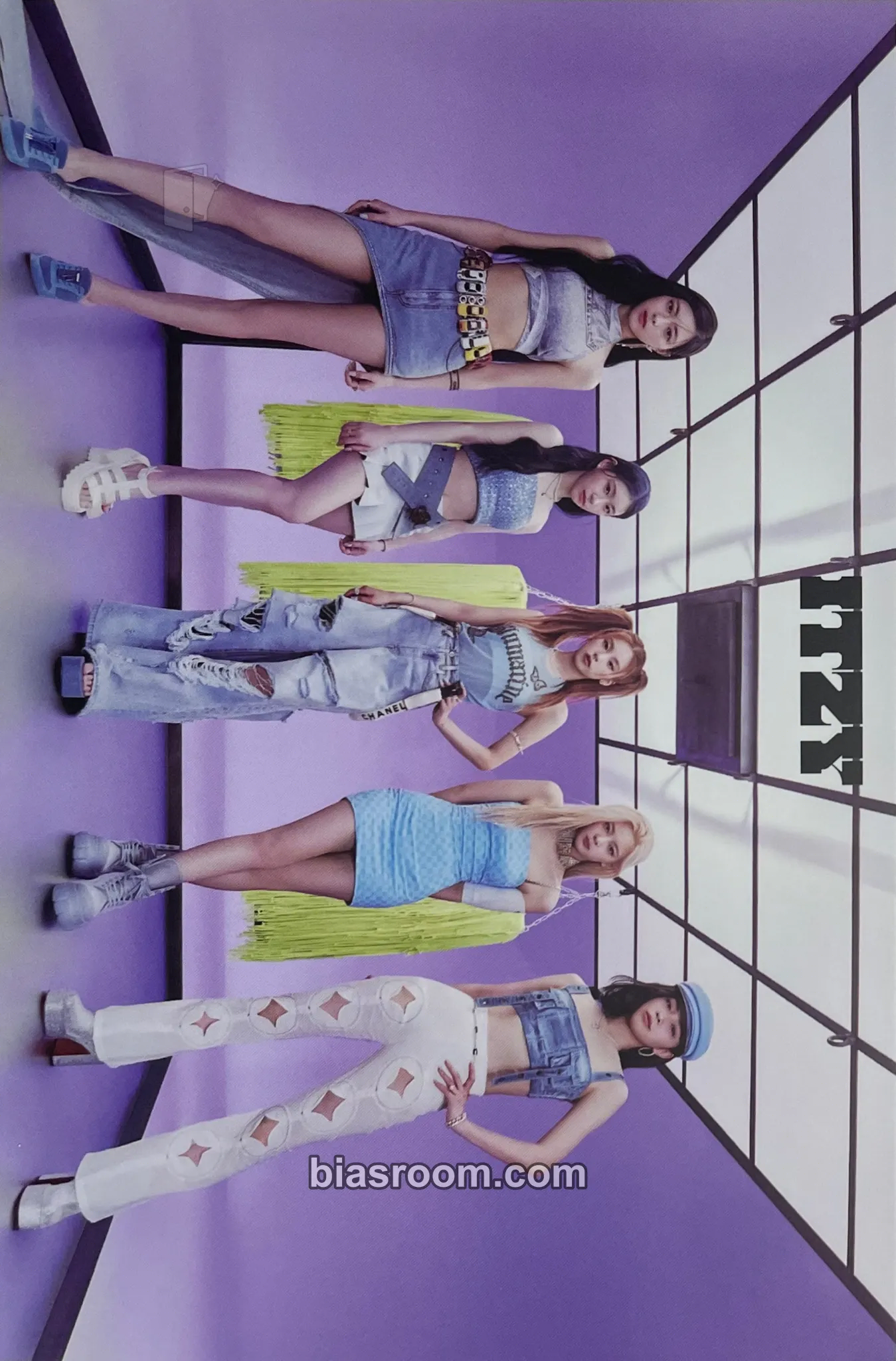KILL MY DOUBT Photocard - ITZY - ITZY K-pop photocard