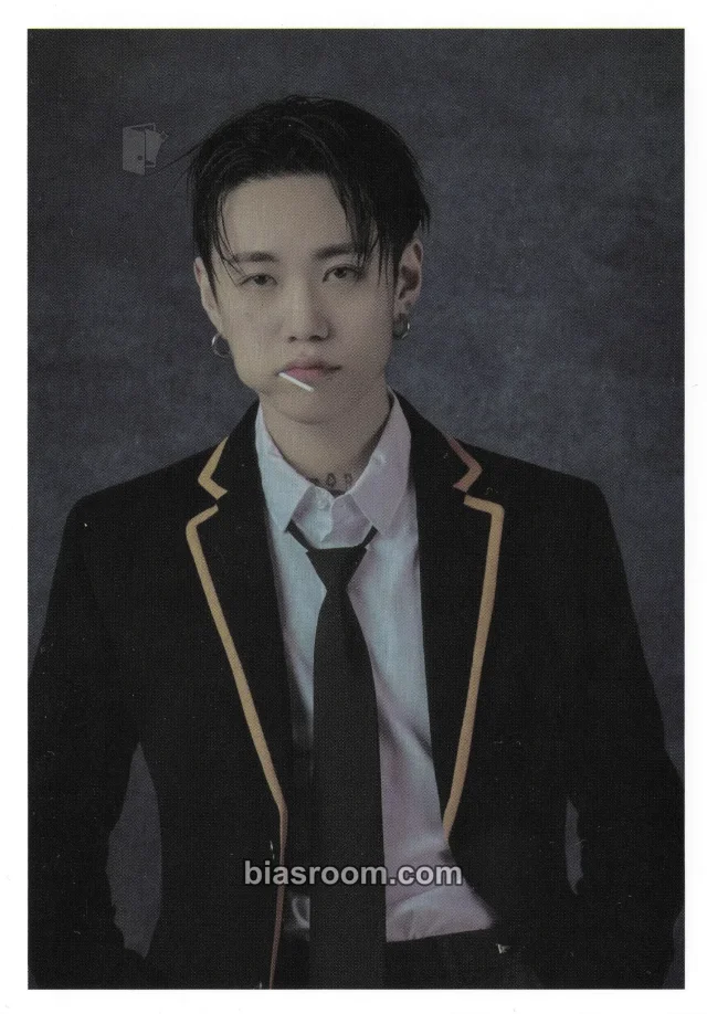 BLOO - BLOO - MOON AND BACK Album lyric postcard 2/8 album inclusion
