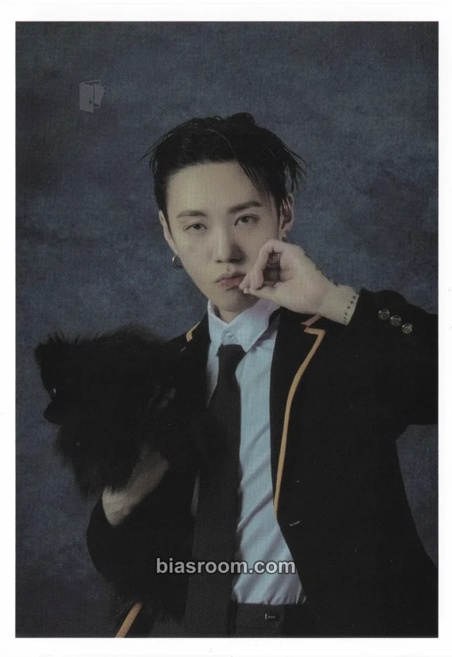 BLOO - BLOO - MOON AND BACK Album lyric postcard 6/8 album inclusion