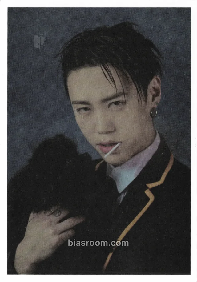 BLOO - BLOO - MOON AND BACK Album lyric postcard 7/8 album inclusion