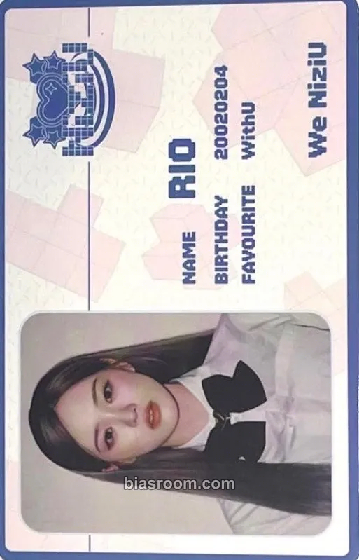 Rio Press Play Photocard - NiziU - NiziU K-pop photocard
