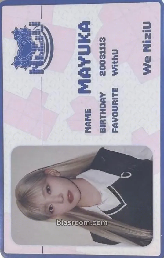 Mayuka Press Play Photocard - NiziU - NiziU K-pop photocard