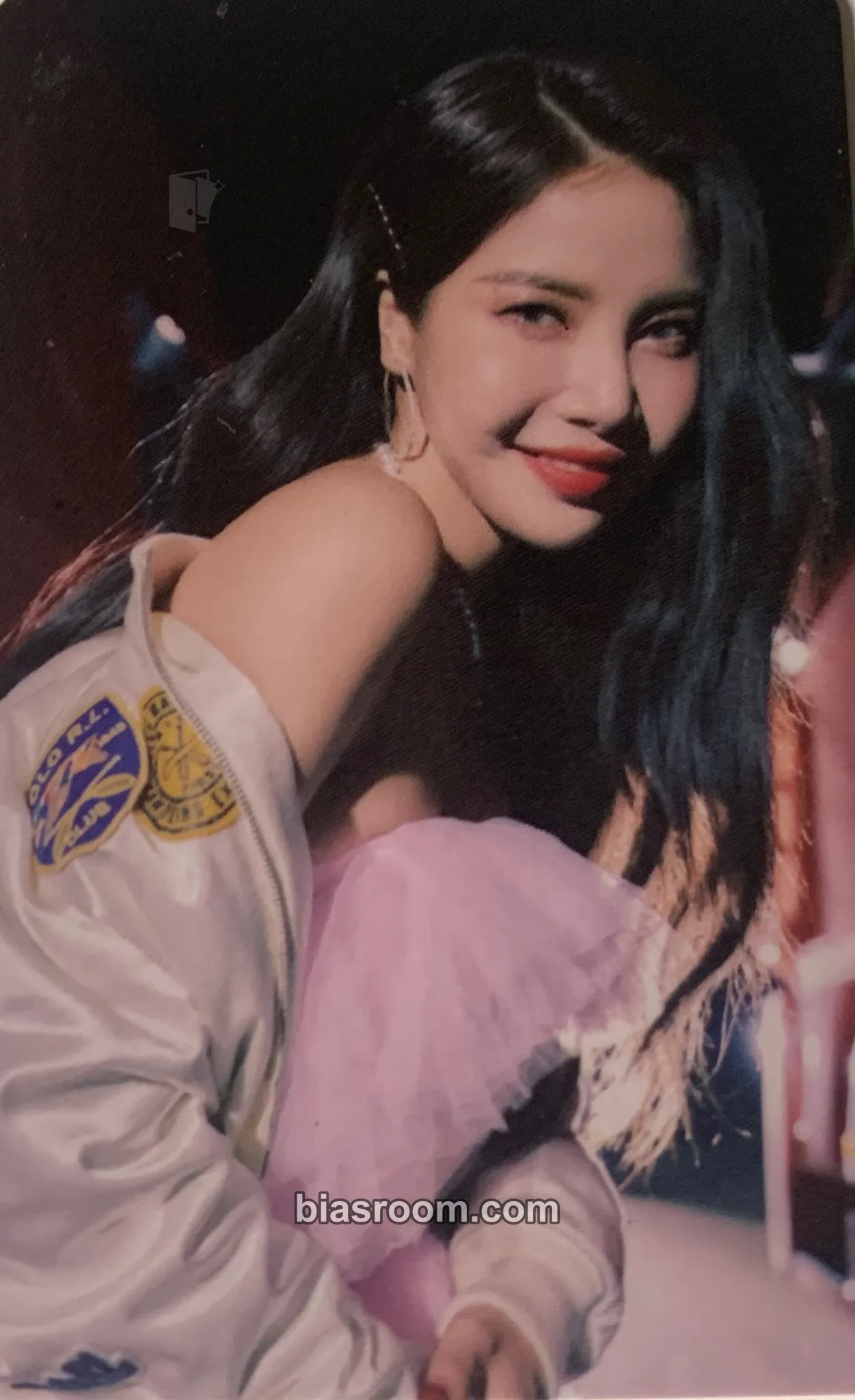 Solar MIC ON Photocard - MAMAMOO - MAMAMOO K-pop photocard